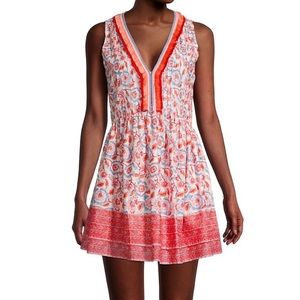 Vineyard Vines Frangipani Floral Pintuck Dress NWT, Size S